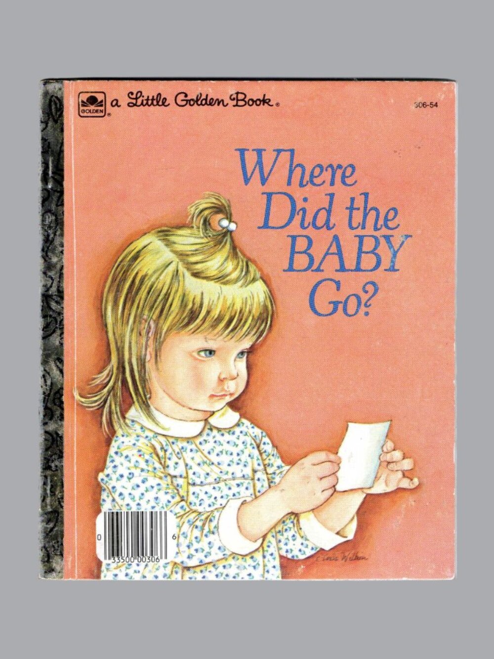 Where Did the Baby Go? Vintage Classic Little Golden Book